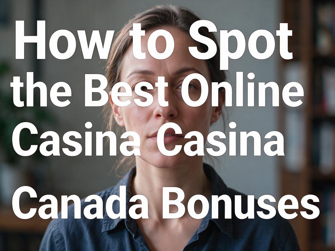 How to Spot the Best Online Casino Canada Bonuses
