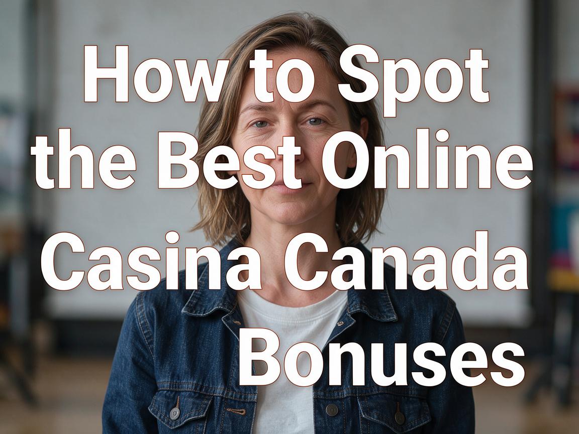 How to Spot the Best Online Casino Canada Bonuses
