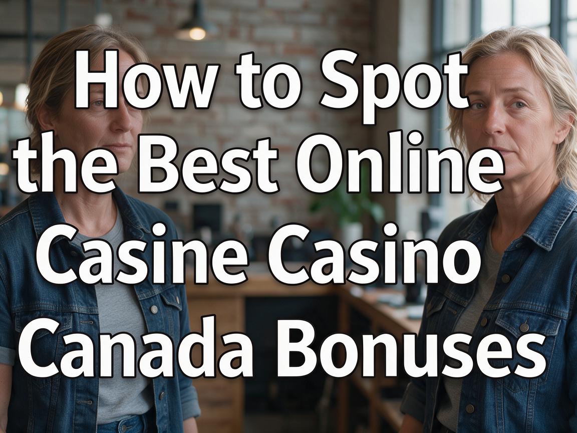 How to Spot the Best Online Casino Canada Bonuses