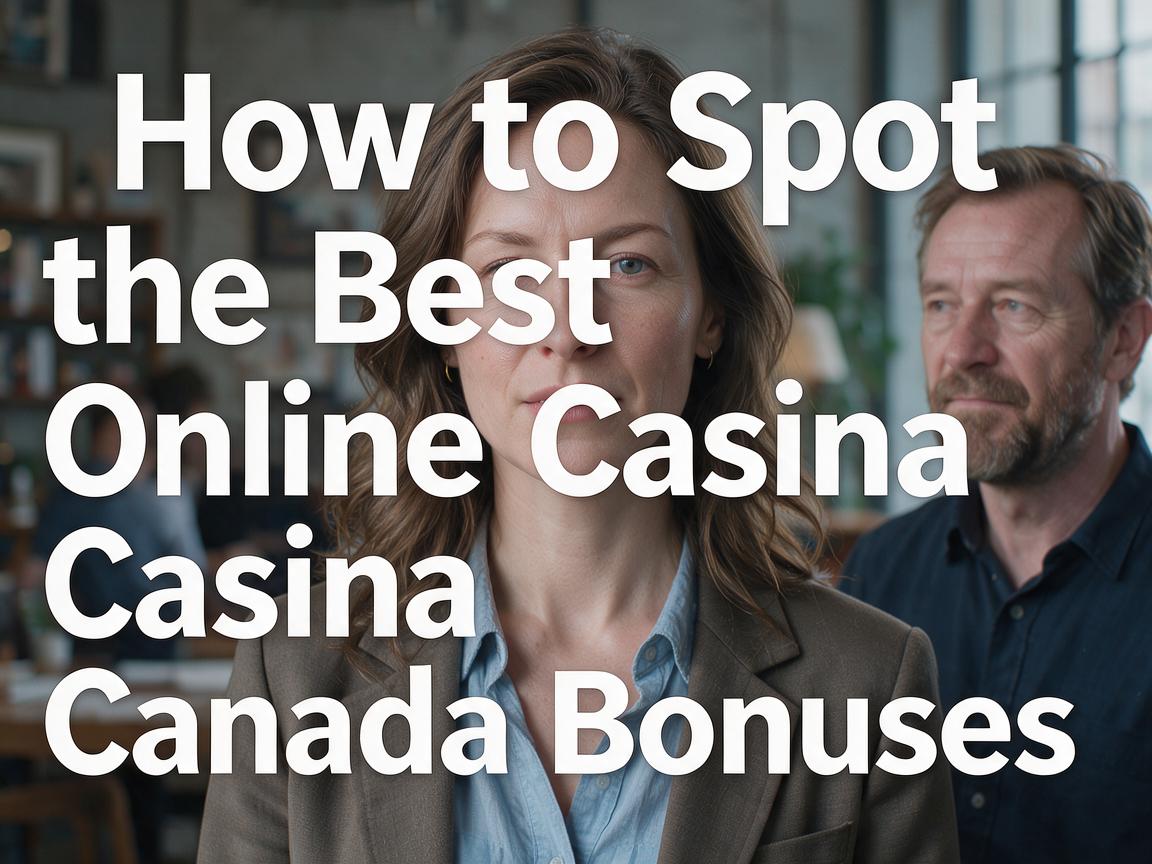 How to Spot the Best Online Casino Canada Bonuses