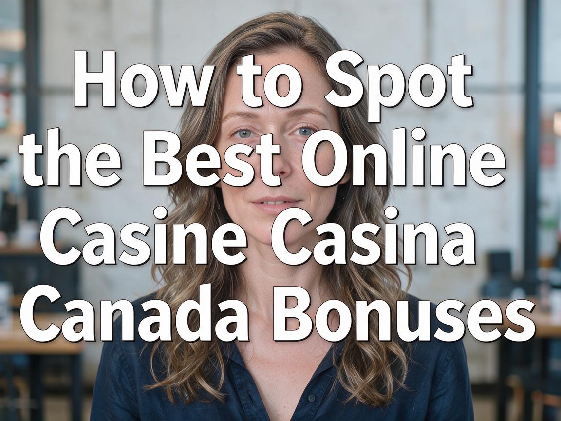 How to Spot the Best Online Casino Canada Bonuses