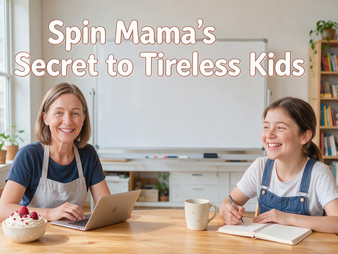 Spin Mama’s Secret to Tireless Kids