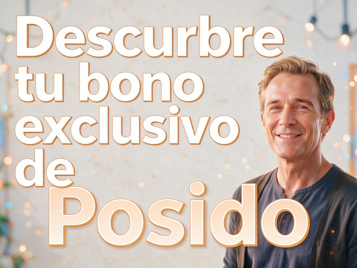 Descubre tu bono exclusivo de Posido