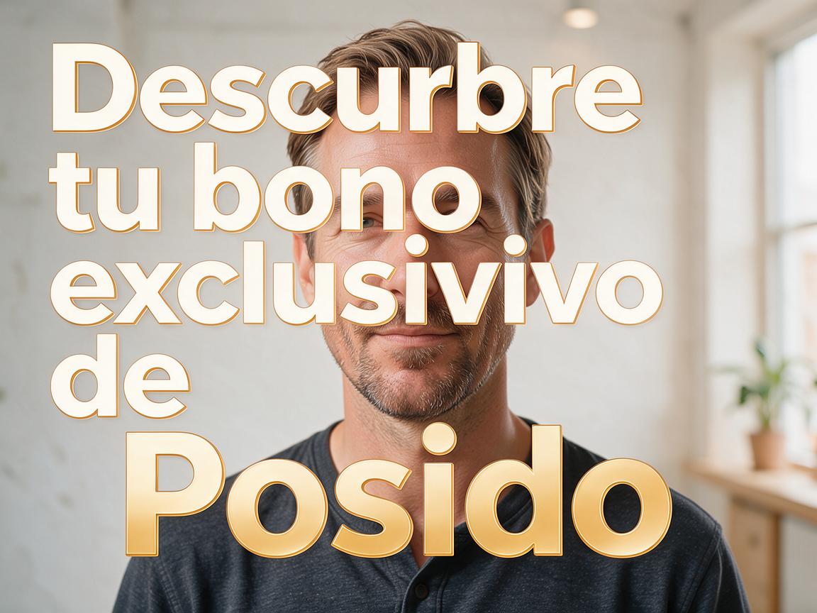 Descubre tu bono exclusivo de Posido