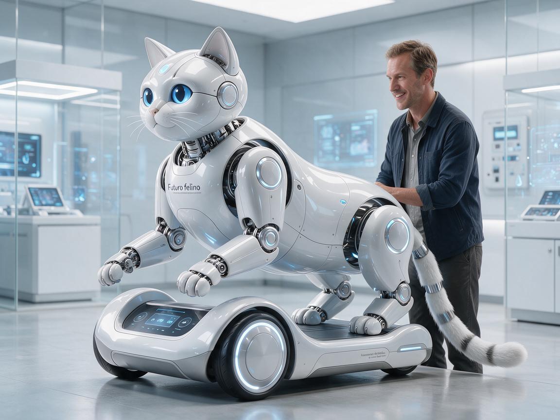 Futuro felino — l’avventura incredibile del gatto robotico