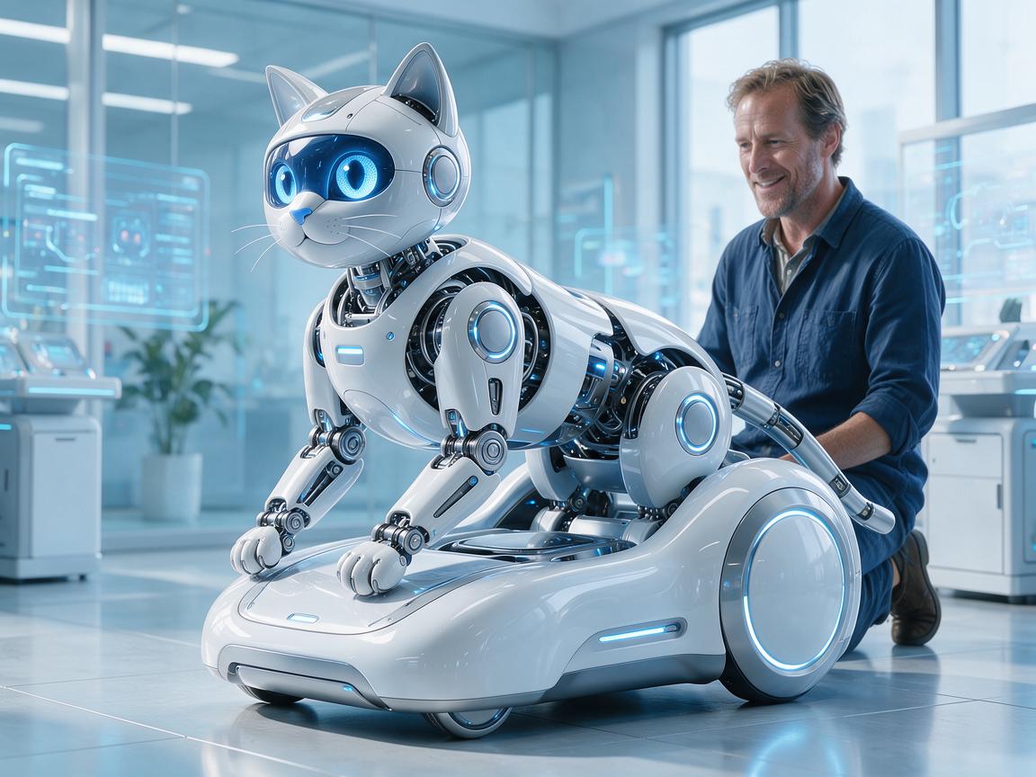 Futuro felino — l'avventura incredibile del gatto robotico