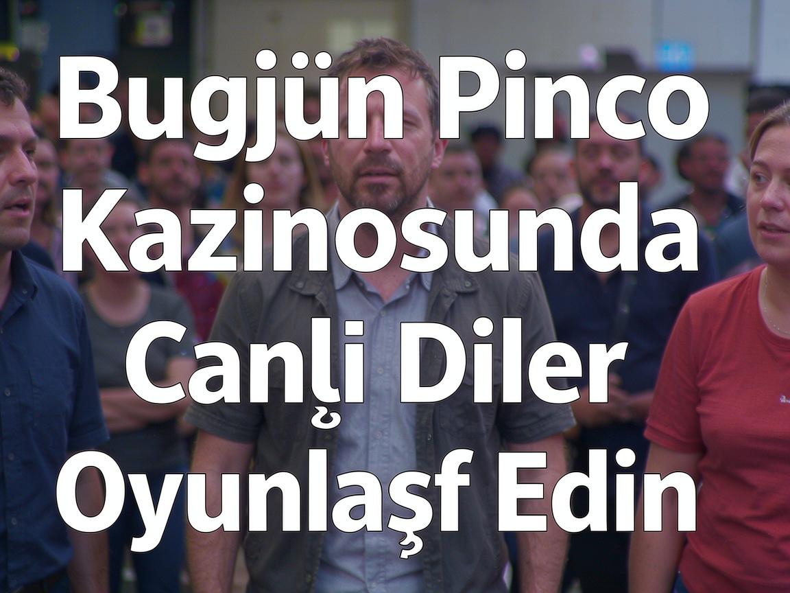 Bugün Pinco Kazinosunda Canlı Diler Oyunlarını Kəşf Edin