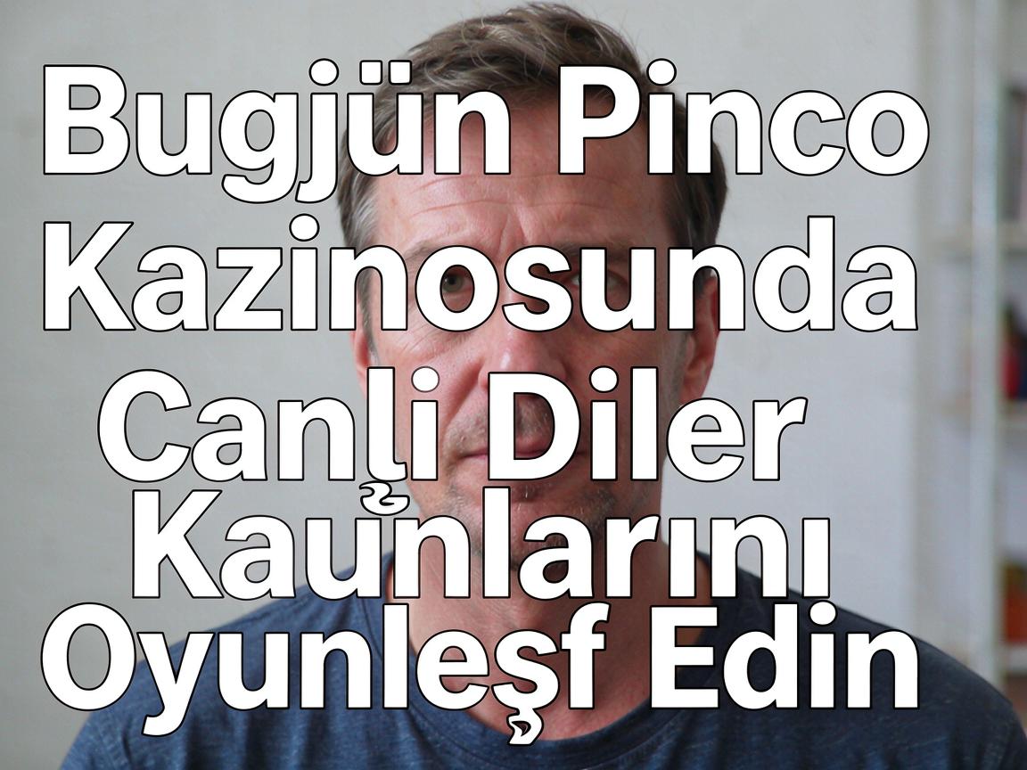 Bugün Pinco Kazinosunda Canlı Diler Oyunlarını Kəşf Edin