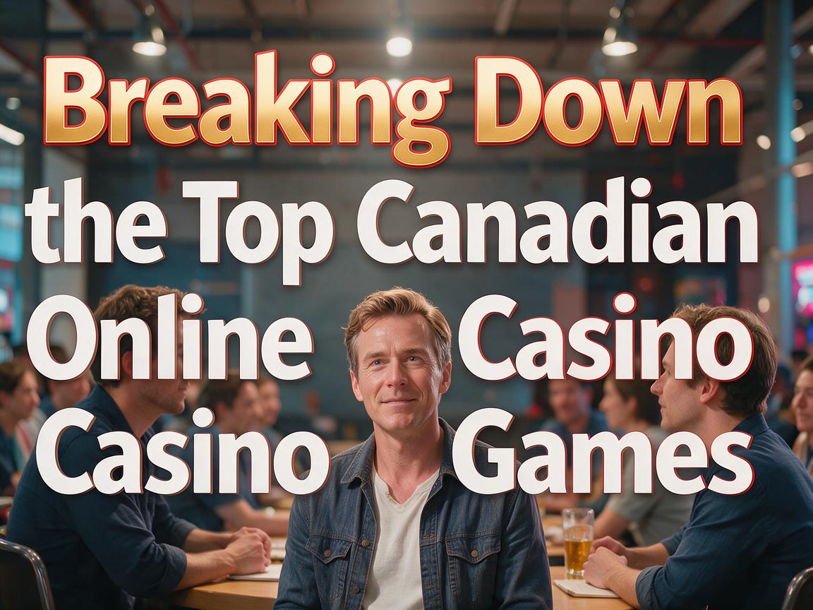 Breaking Down the Top Canadian Online Casino Games