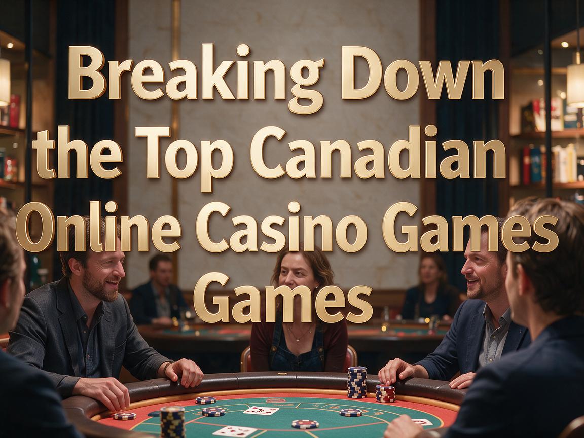 Breaking Down the Top Canadian Online Casino Games