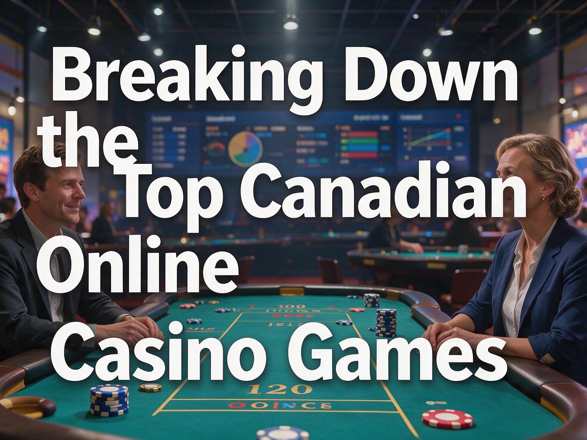 Breaking Down the Top Canadian Online Casino Games