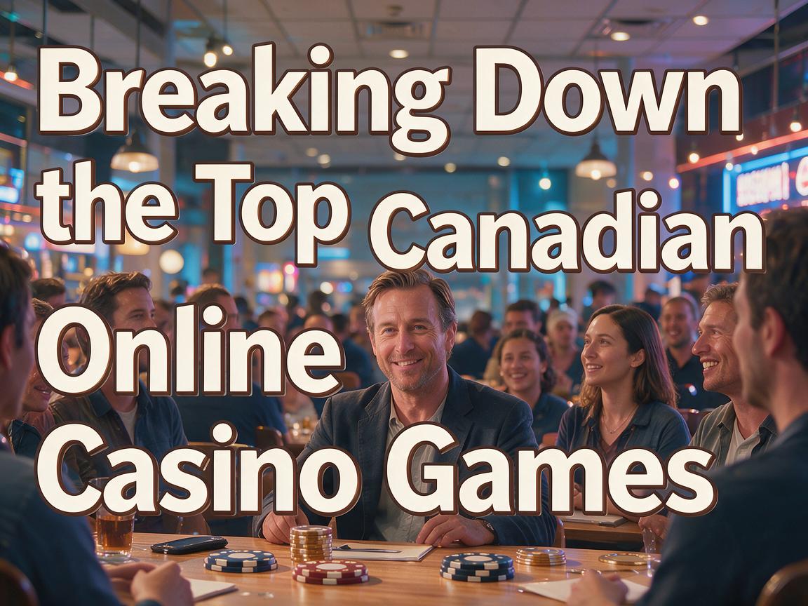 Breaking Down the Top Canadian Online Casino Games