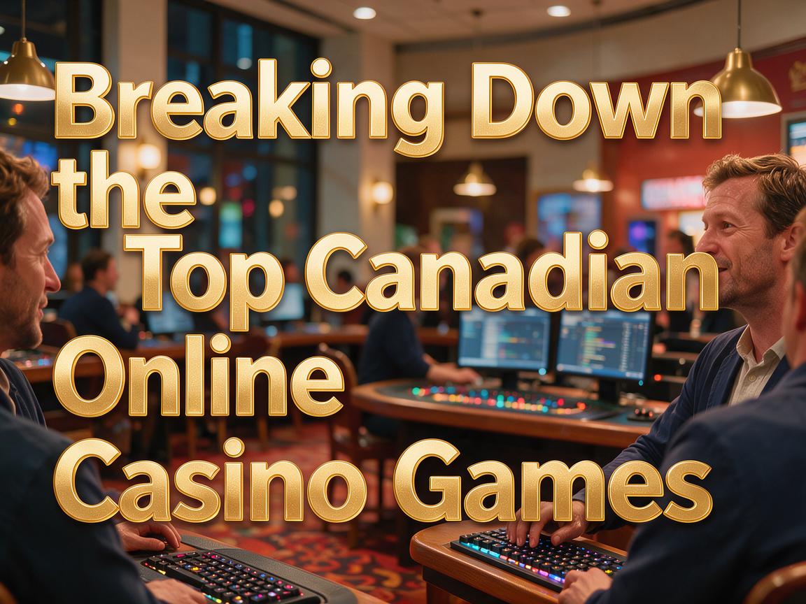Breaking Down the Top Canadian Online Casino Games