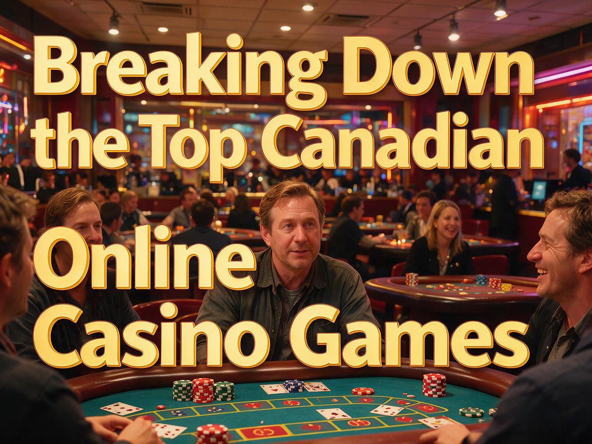 Breaking Down the Top Canadian Online Casino Games