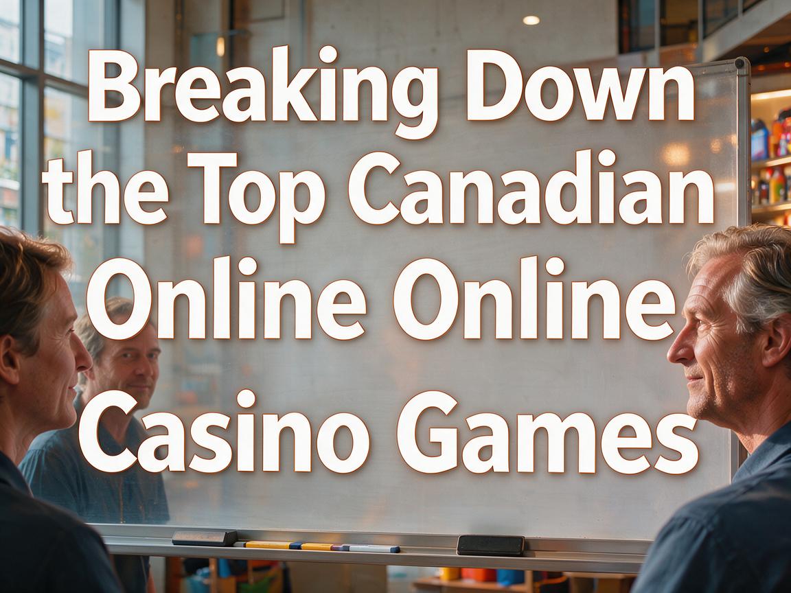 Breaking Down the Top Canadian Online Casino Games