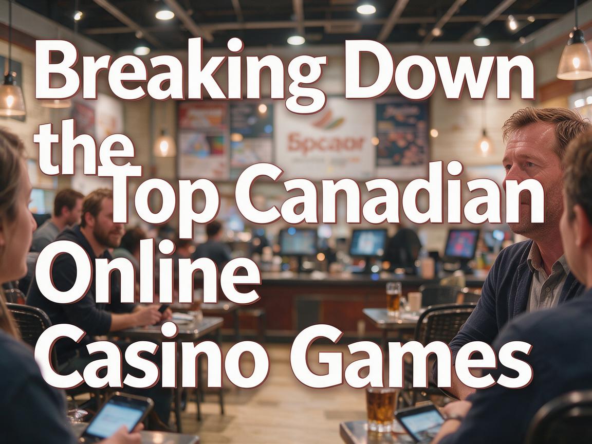 Breaking Down the Top Canadian Online Casino Games