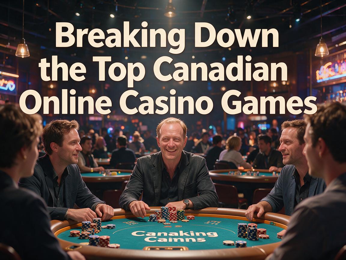 Breaking Down the Top Canadian Online Casino Games
