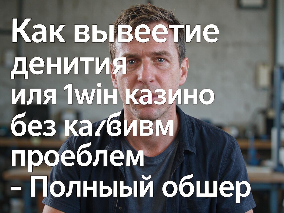 Как вывести деньги из 1win казино без проблем - Полный обзор