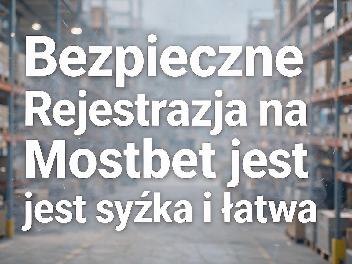 Bezpieczne zakłady: Rejestracja na Mostbet jest szybka i łatwa