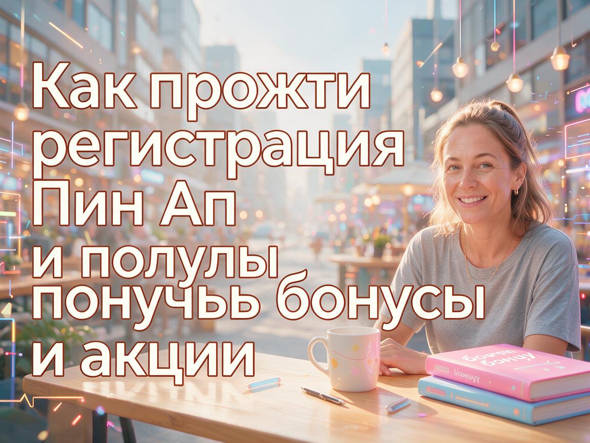Как пройти регистрацию Пин Ап и получить бонусы и акции