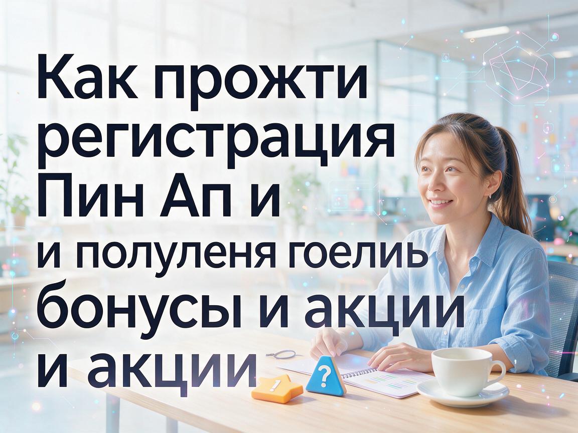 Как пройти регистрацию Пин Ап и получить бонусы и акции