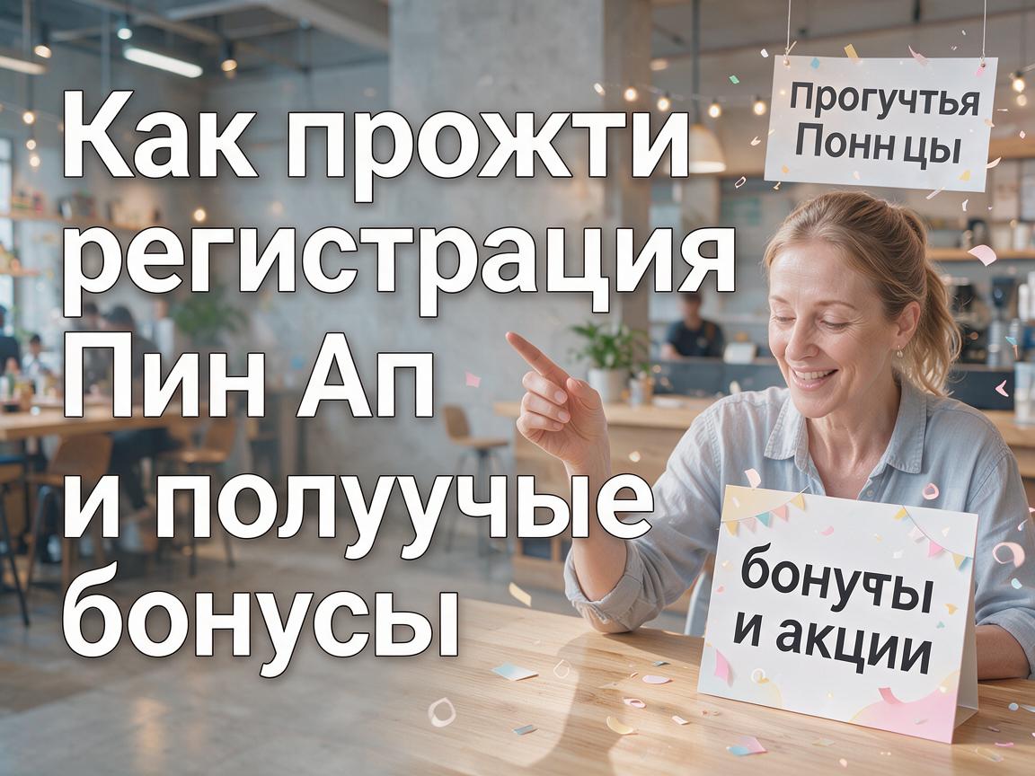 Как пройти регистрацию Пин Ап и получить бонусы и акции