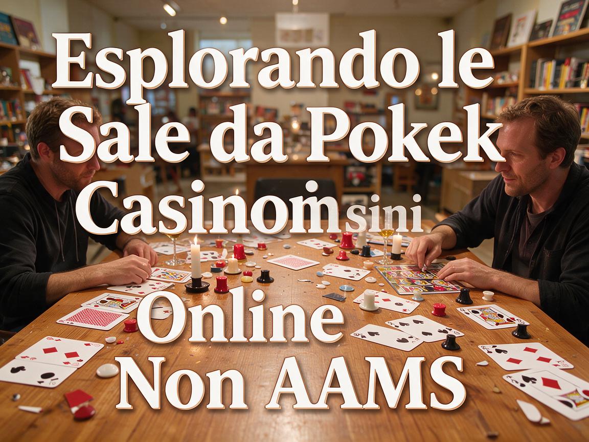 Esplorando le Sale da Poker sui Casino Online Non AAMS