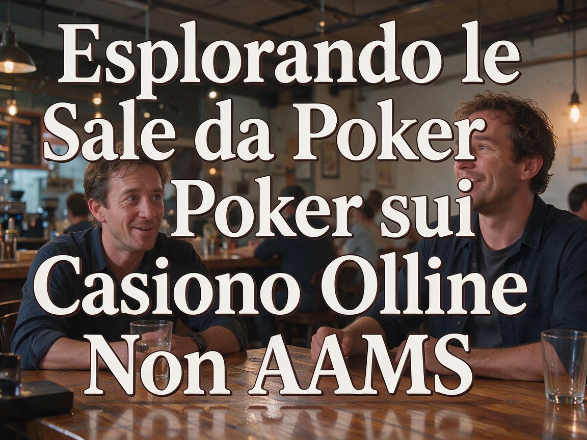 Esplorando le Sale da Poker sui Casino Online Non AAMS