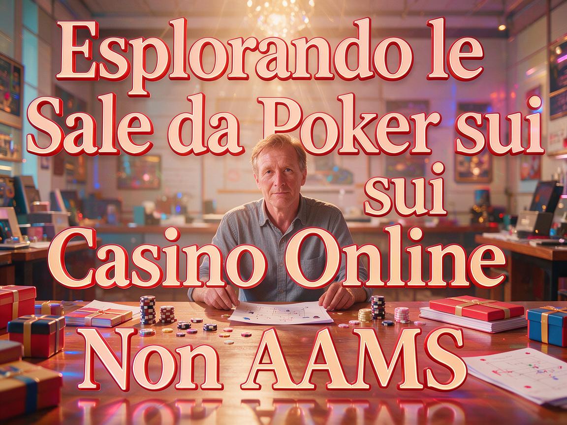 Esplorando le Sale da Poker sui Casino Online Non AAMS