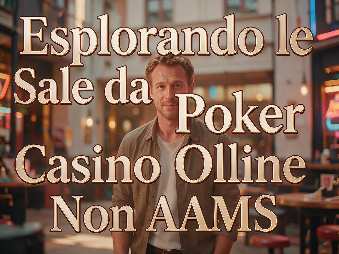 Esplorando le Sale da Poker sui Casino Online Non AAMS