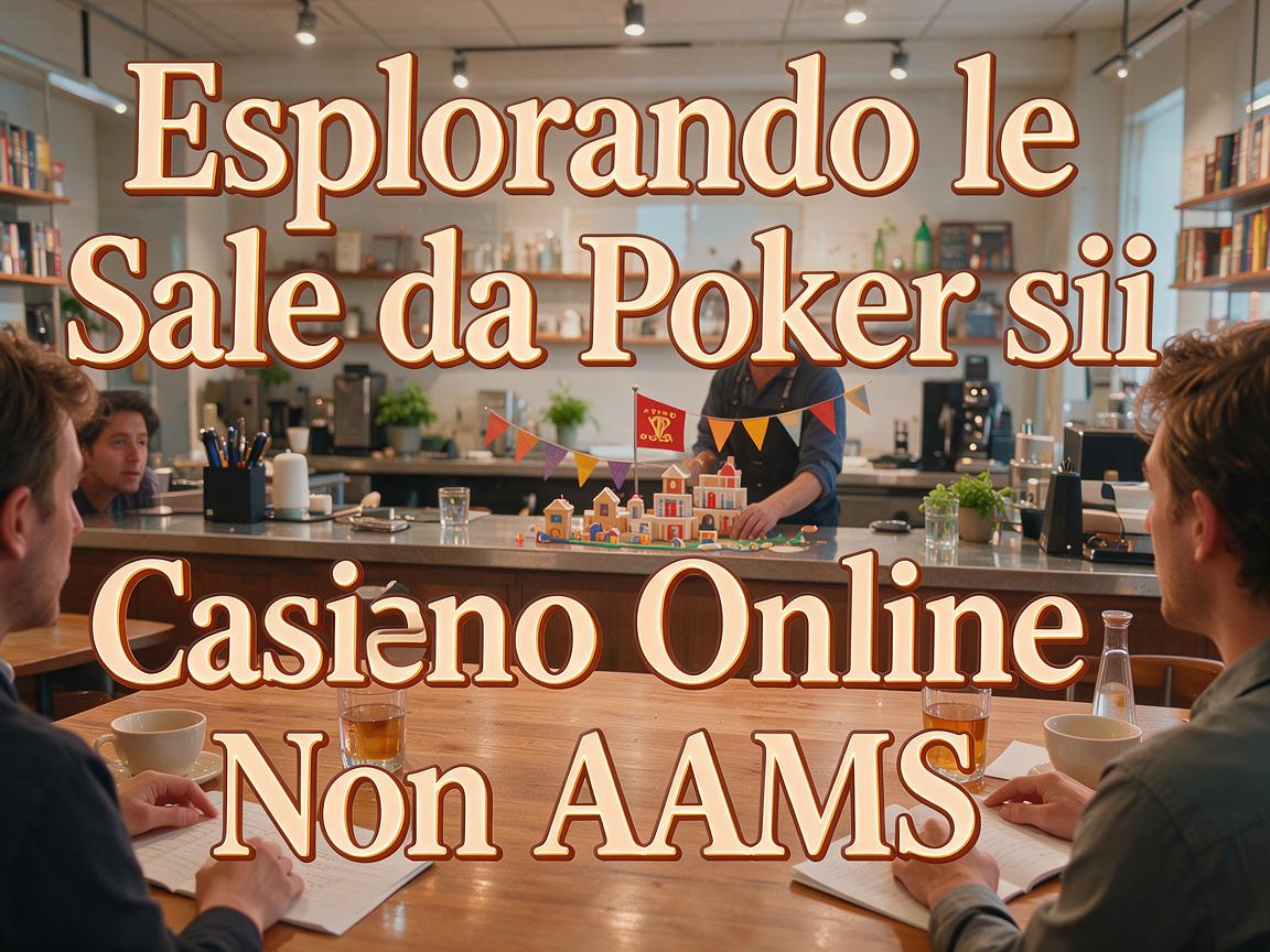 Esplorando le Sale da Poker sui Casino Online Non AAMS