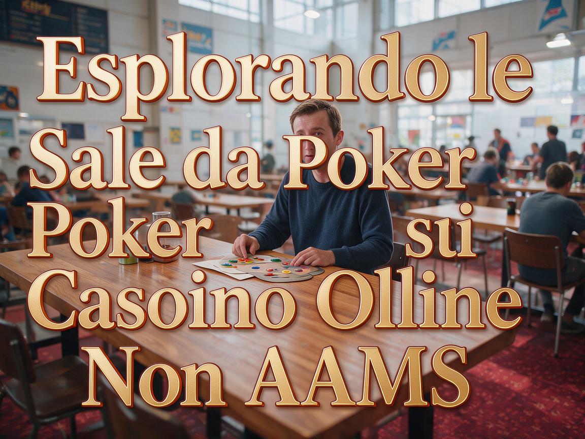 Esplorando le Sale da Poker sui Casino Online Non AAMS