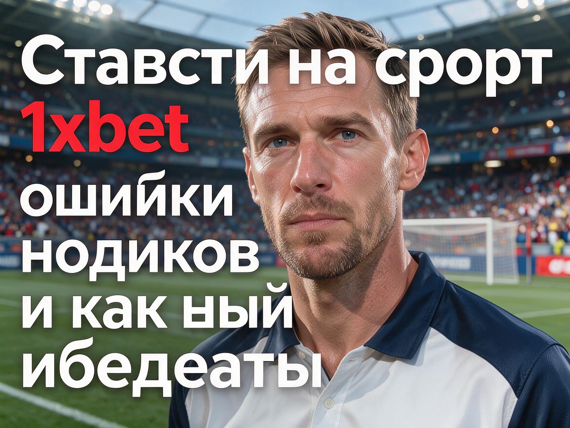 Ставки на спорт 1xBet: ошибки новичков и как их избежать