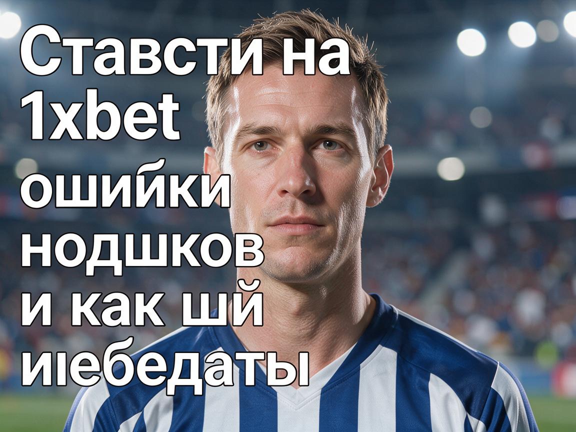 Ставки на спорт 1xBet: ошибки новичков и как их избежать