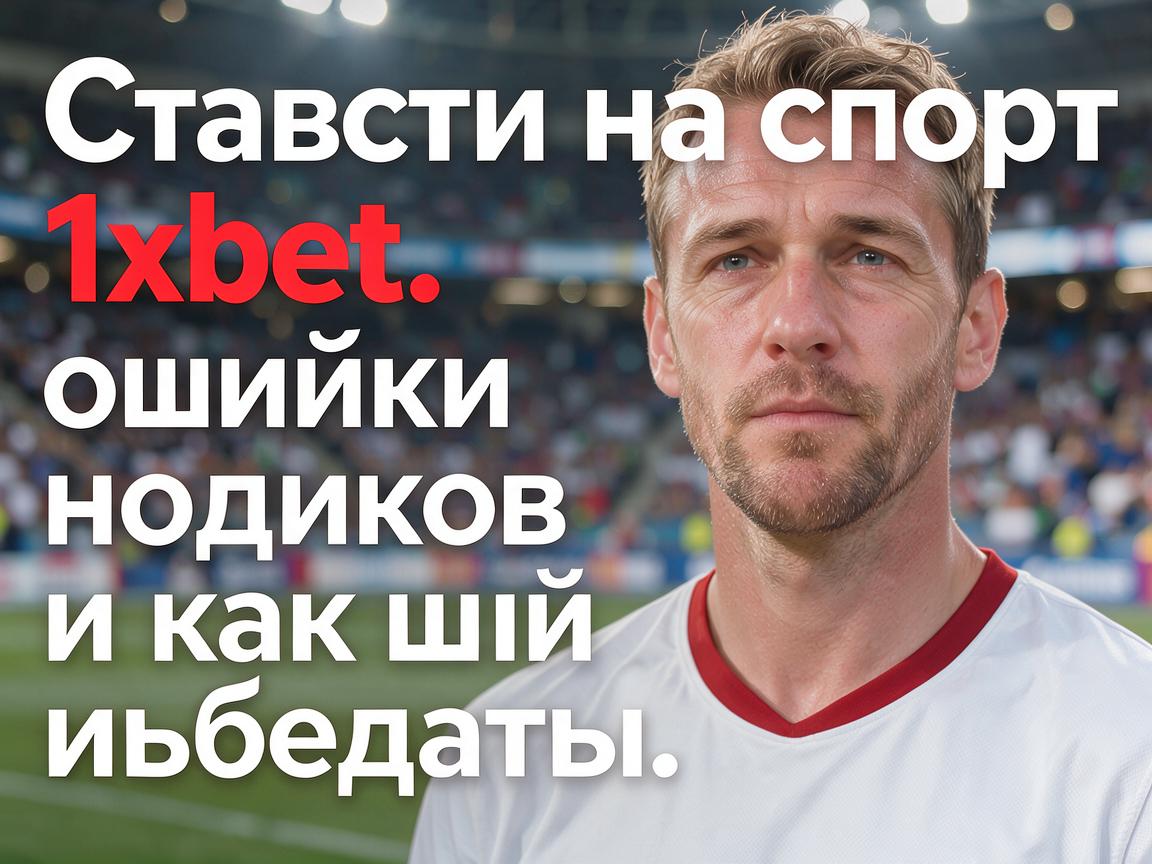 Ставки на спорт 1xBet: ошибки новичков и как их избежать