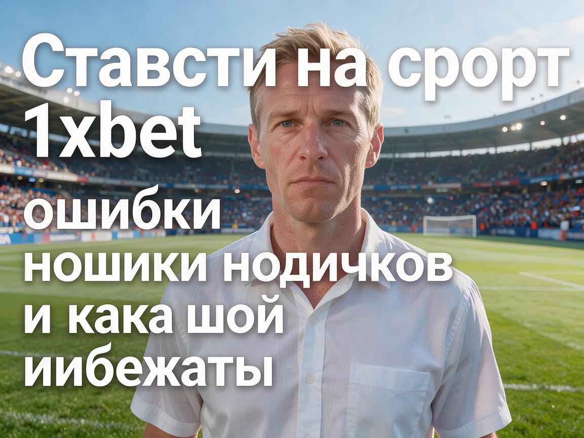Ставки на спорт 1xBet: ошибки новичков и как их избежать