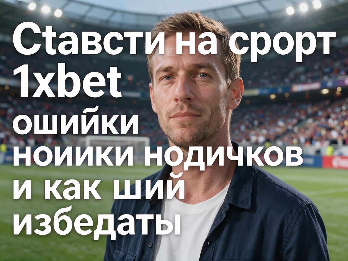 Ставки на спорт 1xBet: ошибки новичков и как их избежать