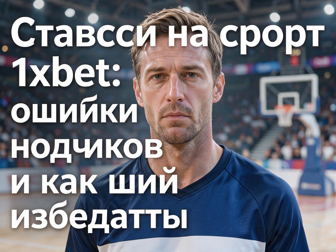 Ставки на спорт 1xBet: ошибки новичков и как их избежать