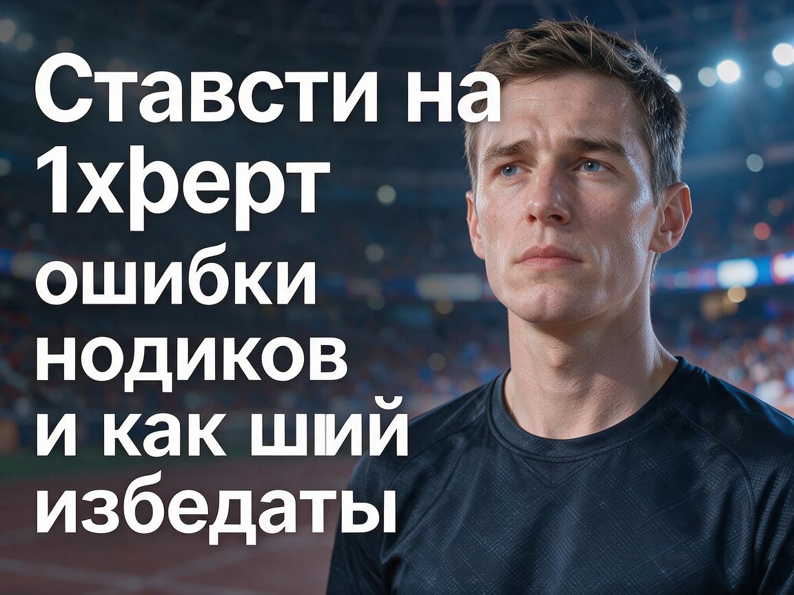 Ставки на спорт 1xBet: ошибки новичков и как их избежать