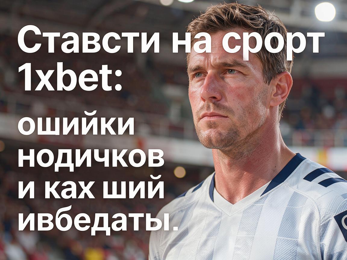 Ставки на спорт 1xBet: ошибки новичков и как их избежать