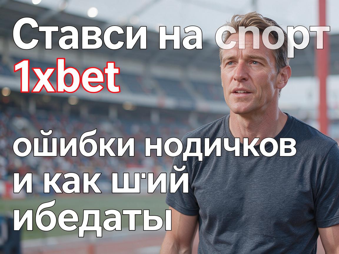 Ставки на спорт 1xBet: ошибки новичков и как их избежать