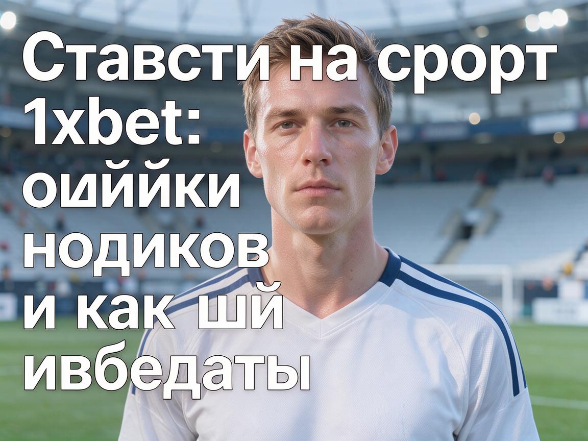 Ставки на спорт 1xBet: ошибки новичков и как их избежать