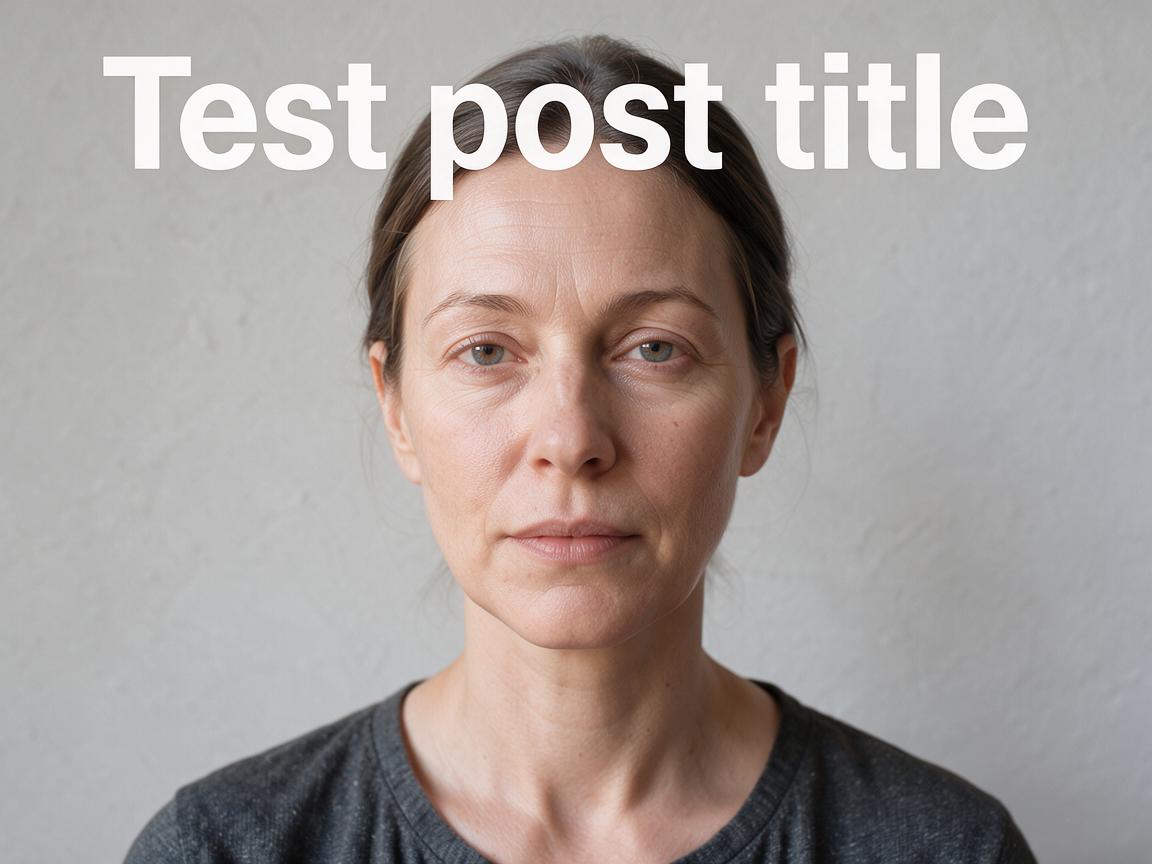 Test post title