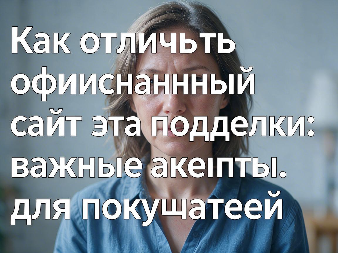 Как отличить официальный сайт от подделки: важные аспекты для покупателей