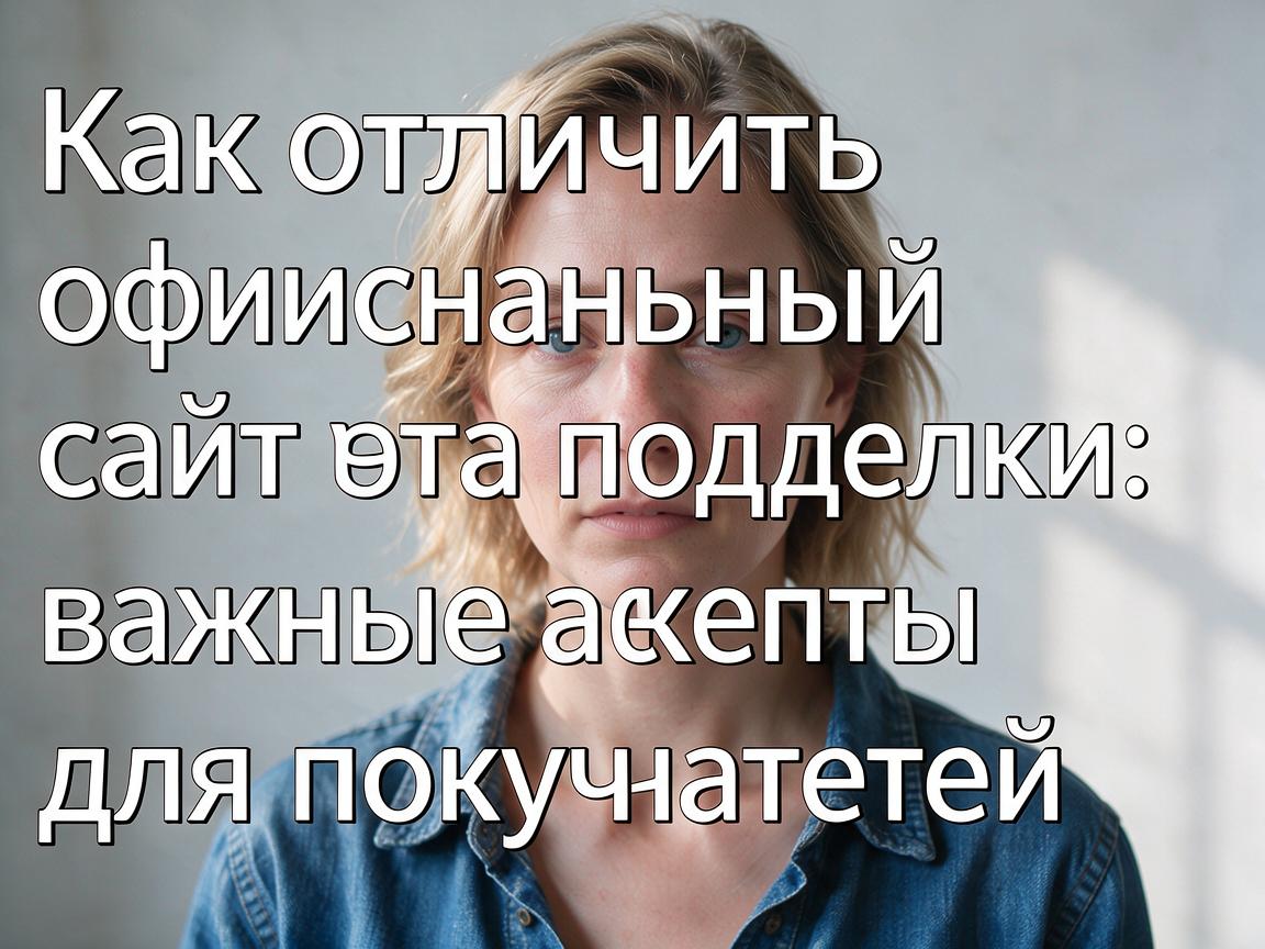 Как отличить официальный сайт от подделки: важные аспекты для покупателей