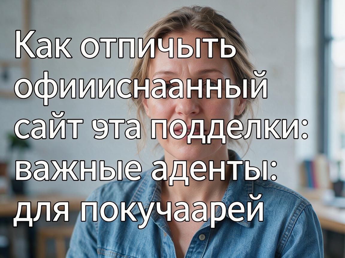 Как отличить официальный сайт от подделки: важные аспекты для покупателей