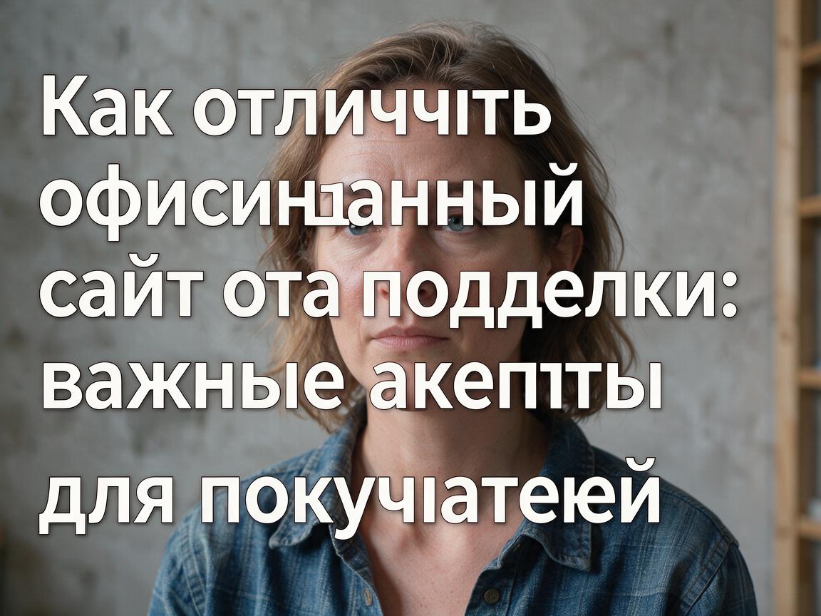 Как отличить официальный сайт от подделки: важные аспекты для покупателей