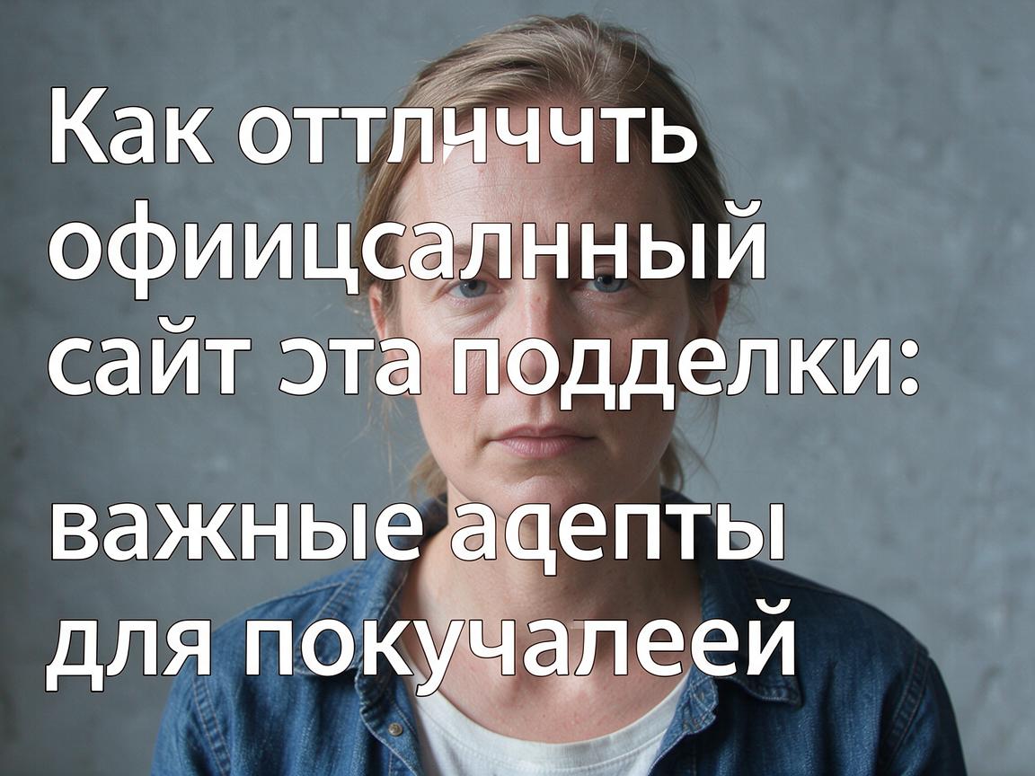 Как отличить официальный сайт от подделки: важные аспекты для покупателей