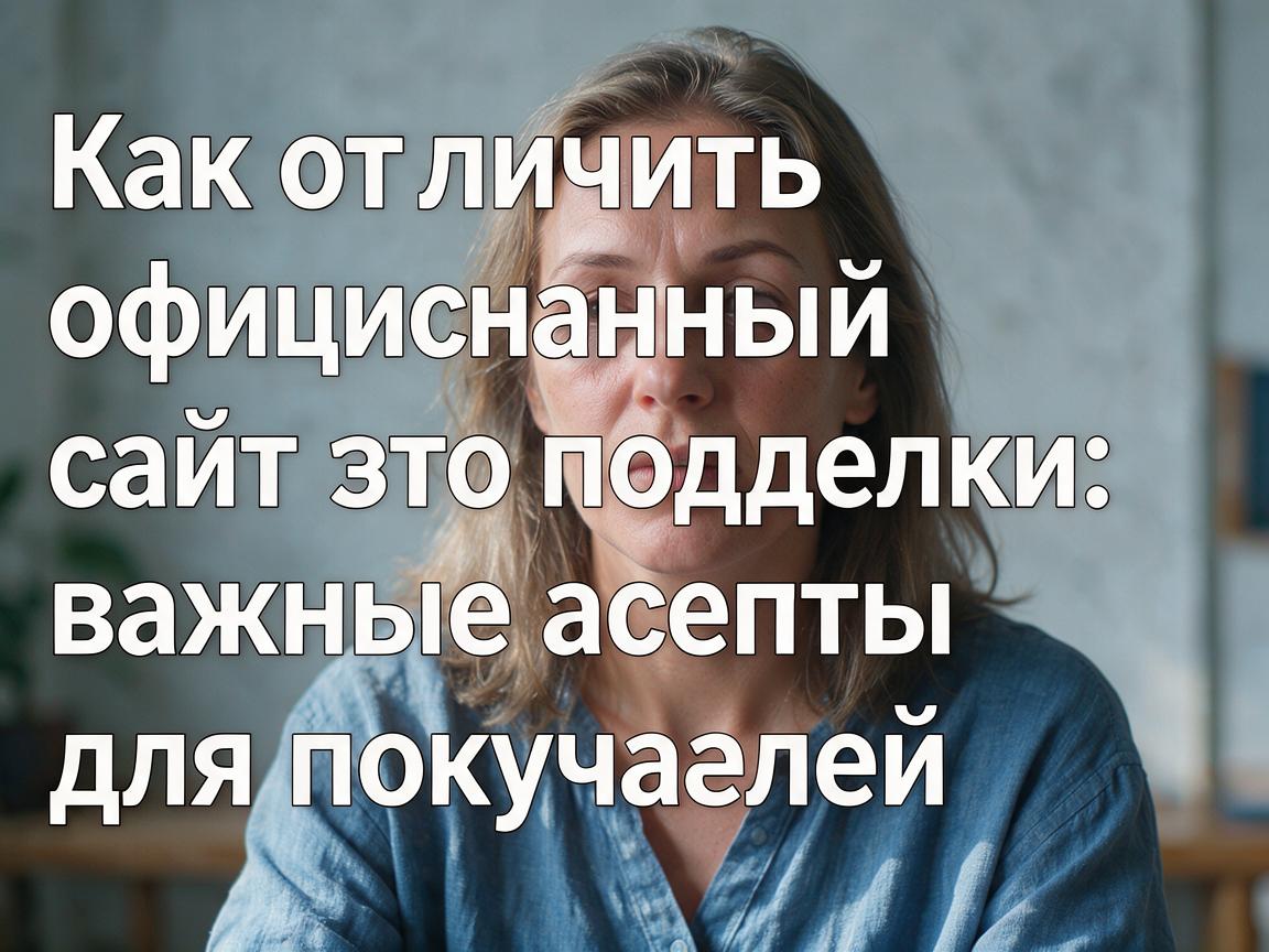 Как отличить официальный сайт от подделки: важные аспекты для покупателей