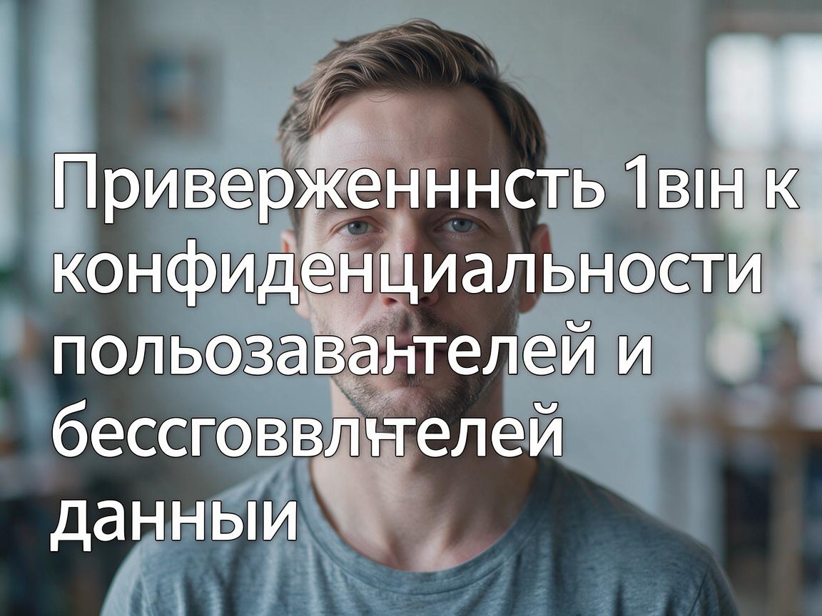 Приверженность 1вин к конфиденциальности пользователей и безопасности данных